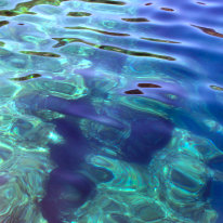 Crystal clear waters in Castellammare del Golfo